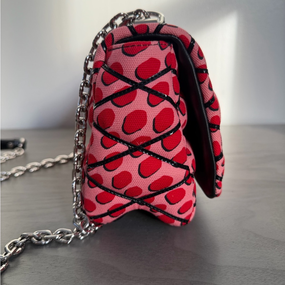 Louis Vuitton Twist Polka Dot Canvas Chain Bag Like New - Authentic LV Twist - Picture 5 of 10